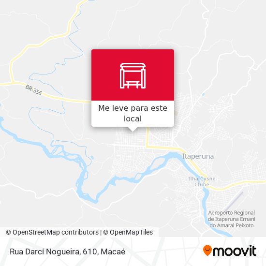 Rua Darcí Nogueira, 610 mapa
