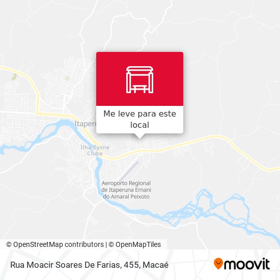Rua Moacir Soares De Farias, 455 mapa