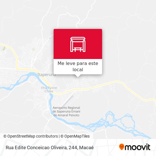 Rua Edite Conceicao Oliveira, 244 mapa