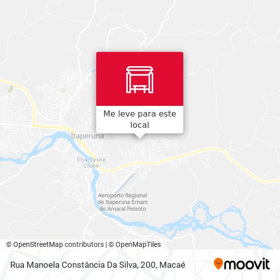 Rua Manoela Constância Da Silva, 200 mapa