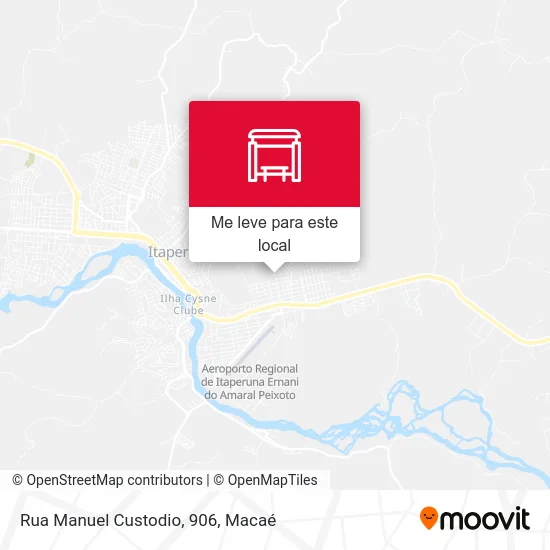 Rua Manuel Custodio, 906 mapa