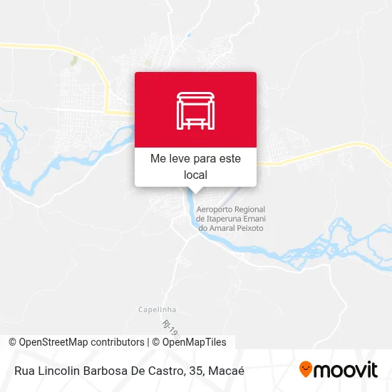 Rua Lincolin Barbosa De Castro, 35 mapa