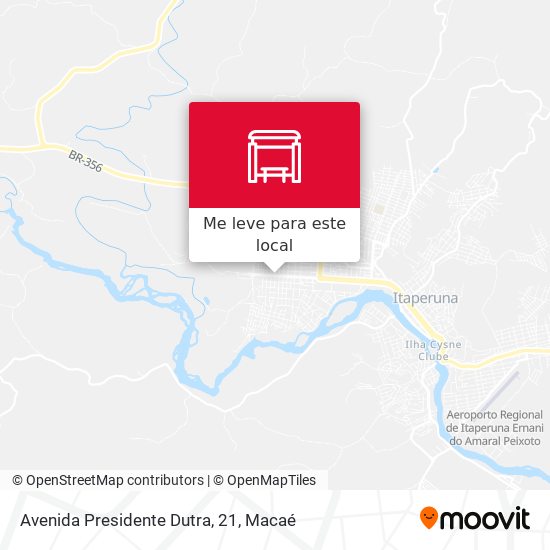 Avenida Presidente Dutra, 21 mapa