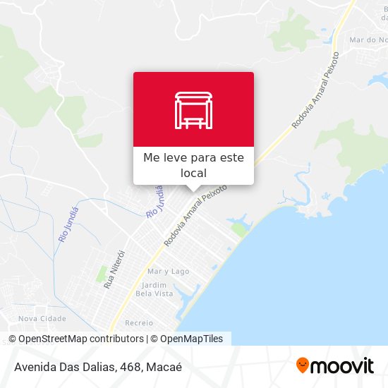 Avenida Das Dalias, 468 mapa
