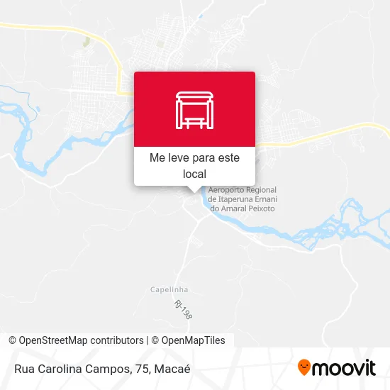 Rua Carolina Campos, 75 mapa