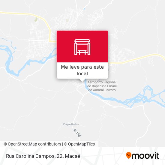 Rua Carolina Campos, 22 mapa