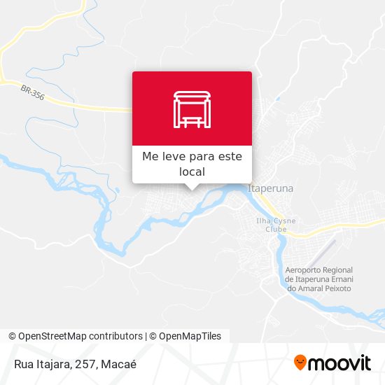 Rua Itajara, 257 mapa