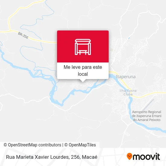 Rua Marieta Xavier Lourdes, 256 mapa
