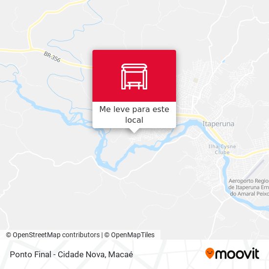 Ponto Final - Cidade Nova mapa