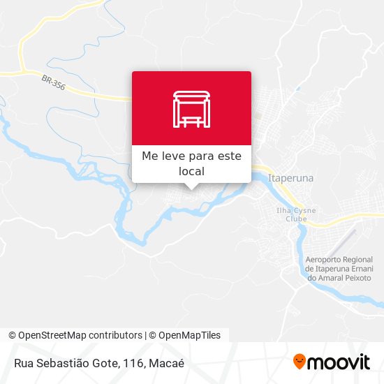Rua Sebastião Gote, 116 mapa