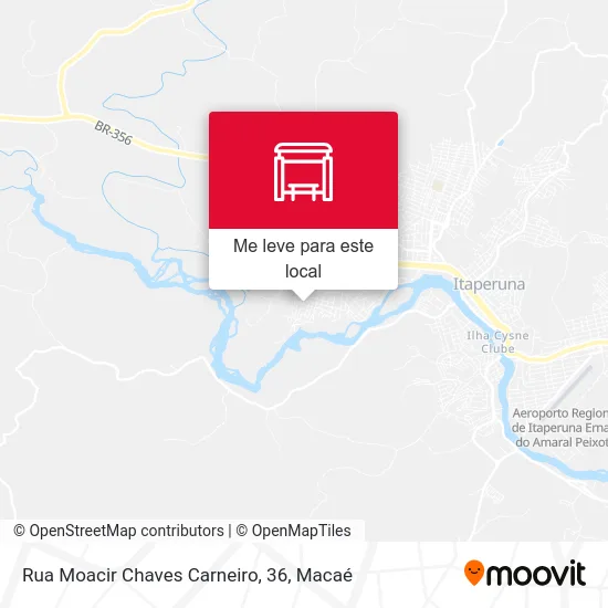 Rua Moacir Chaves Carneiro, 36 mapa