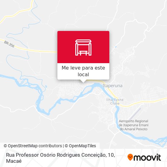 Rua Professor Osório Rodrigues Conceição, 10 mapa