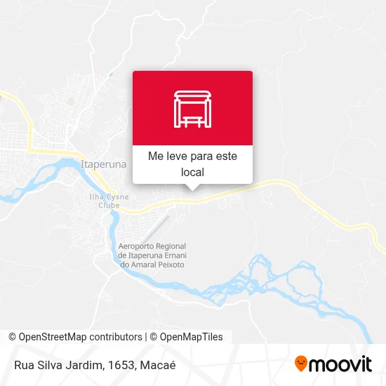 Rua Silva Jardim, 1653 mapa