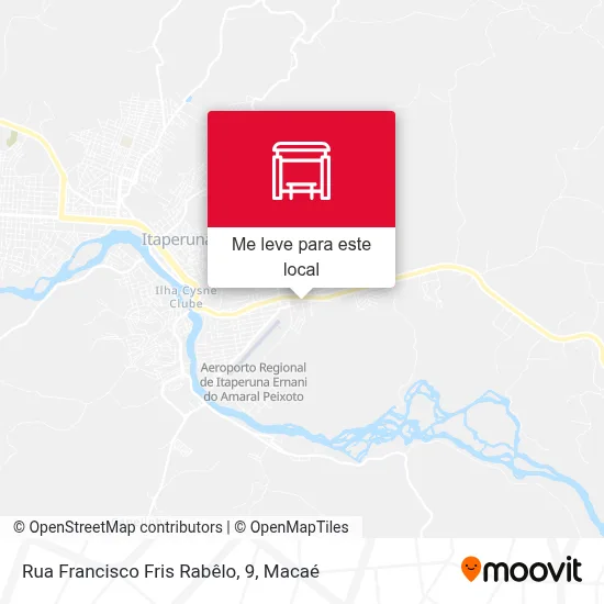 Rua Francisco Fris Rabêlo, 9 mapa