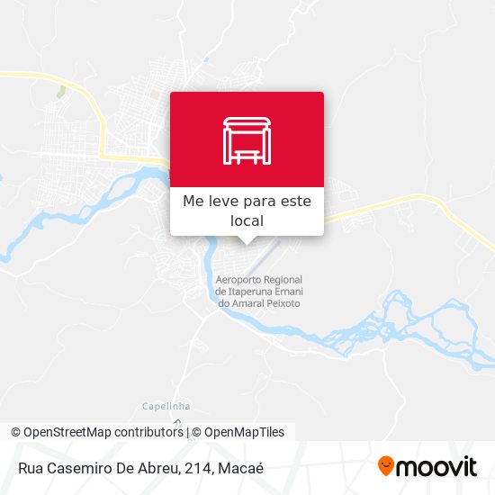Rua Casemiro De Abreu, 214 mapa