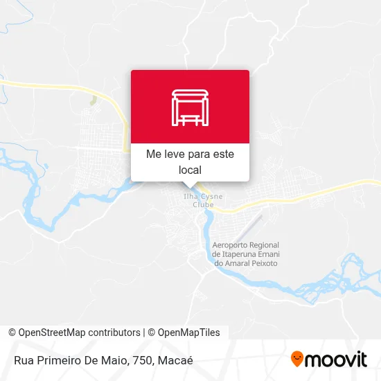 Rua Primeiro De Maio, 750 mapa