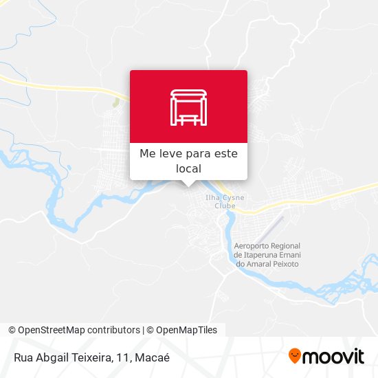 Rua Abgail Teixeira, 11 mapa