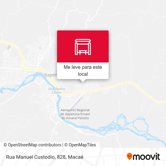 Rua Manuel Custodio, 828 mapa