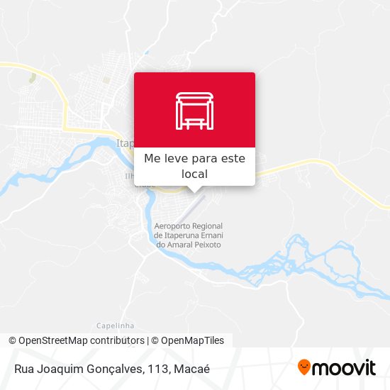 Rua Joaquim Gonçalves, 113 mapa