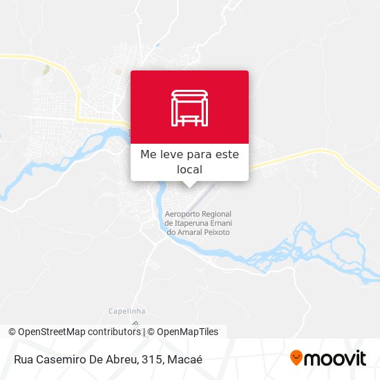 Rua Casemiro De Abreu, 315 mapa
