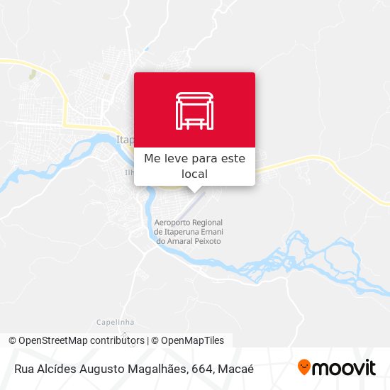 Rua Alcídes Augusto Magalhães, 664 mapa