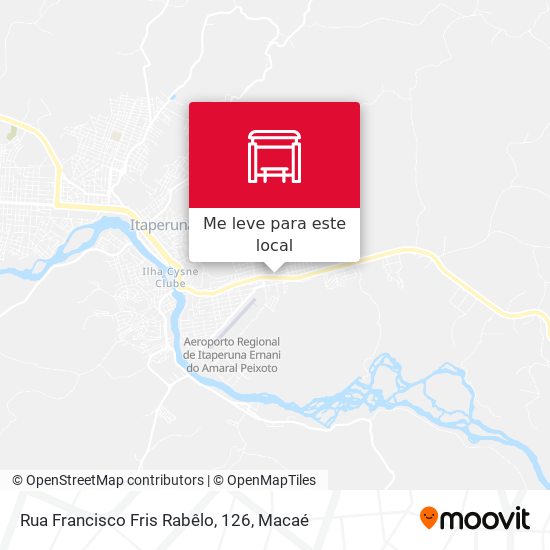 Rua Francisco Fris Rabêlo, 126 mapa