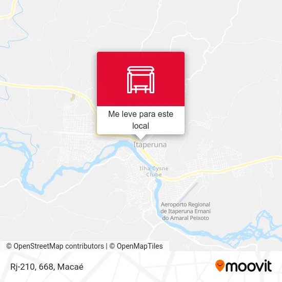 Rj-210, 668 mapa