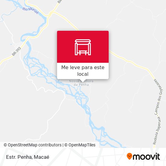 Estr. Penha mapa