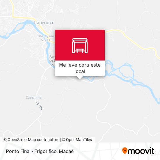 Ponto Final - Frigorifico mapa