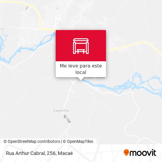 Rua Arthur Cabral, 256 mapa