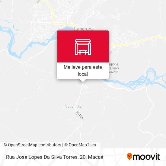 Rua Jose Lopes Da Silva Torres, 20 mapa