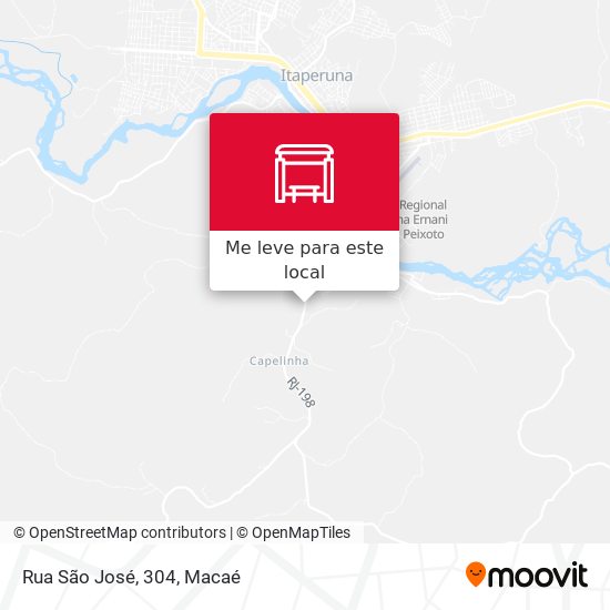 Rua São José, 304 mapa