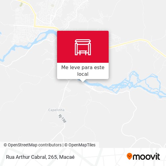 Rua Arthur Cabral, 265 mapa