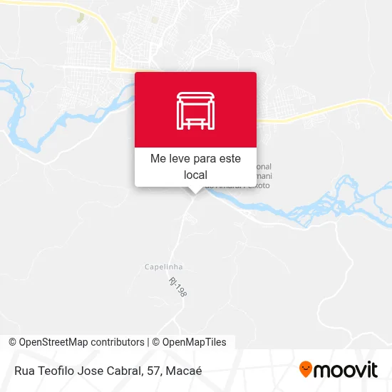 Rua Teofilo Jose Cabral, 57 mapa