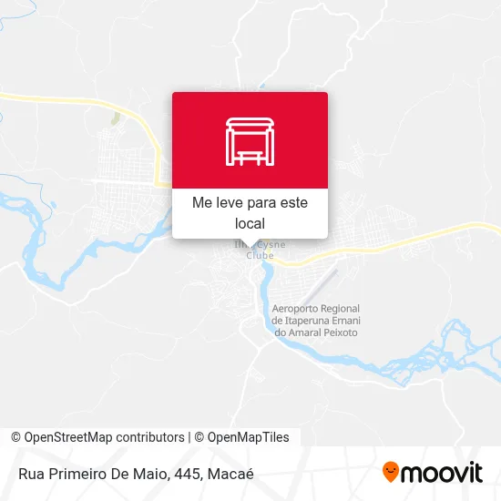 Rua Primeiro De Maio, 445 mapa