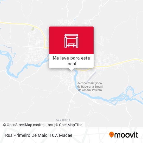 Rua Primeiro De Maio, 107 mapa