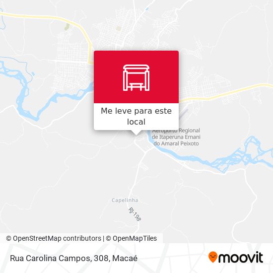 Rua Carolina Campos, 308 mapa