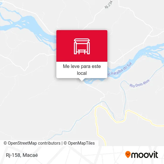 Rj-158 mapa