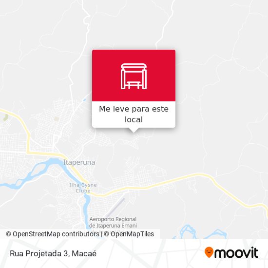 Rua Projetada 3 mapa