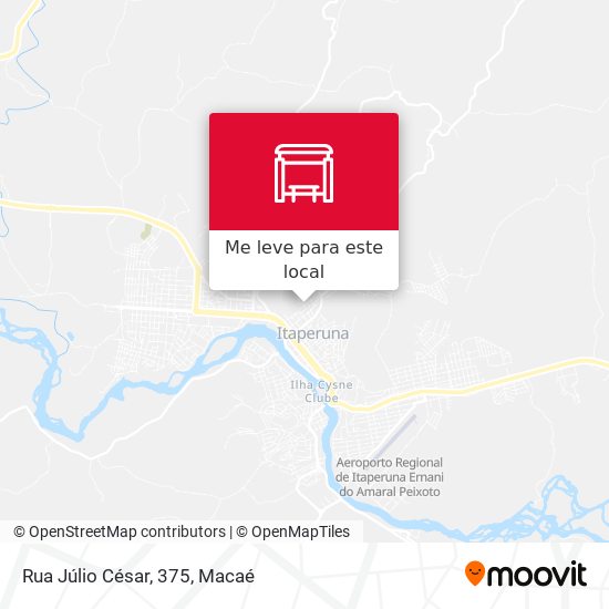 Rua Júlio César, 375 mapa
