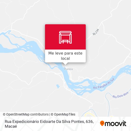 Rua Expedicionário Eidoarte Da Silva Pontes, 636 mapa