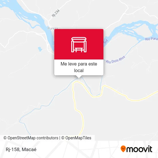 Rj-158 mapa