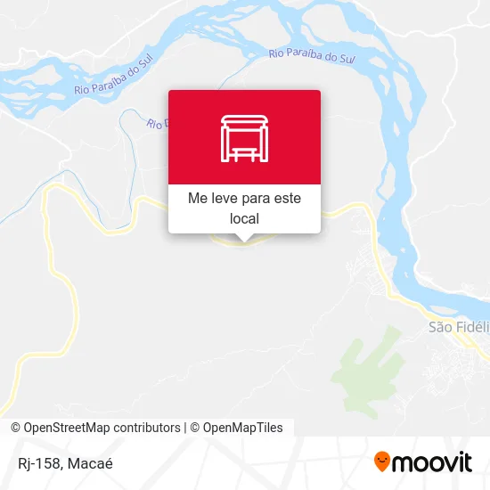 Rj-158 mapa