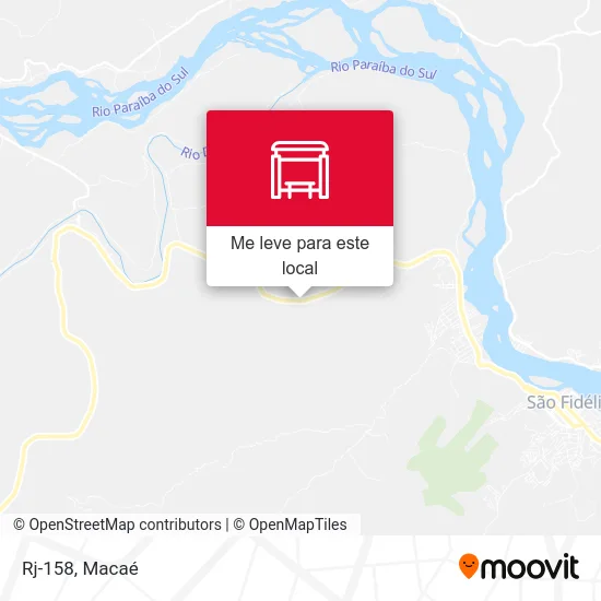 Rj-158 mapa