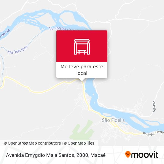 Avenida Emygdio Maia Santos, 2000 mapa