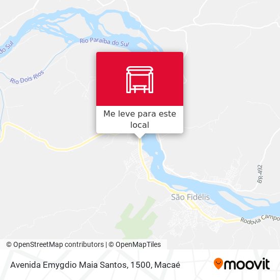 Avenida Emygdio Maia Santos, 1500 mapa