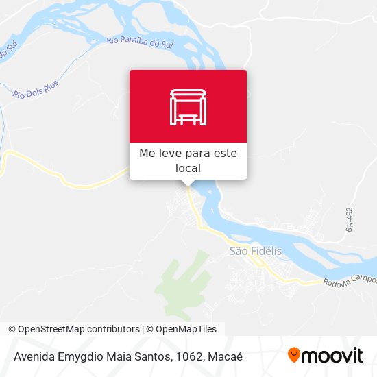 Avenida Emygdio Maia Santos, 1062 mapa