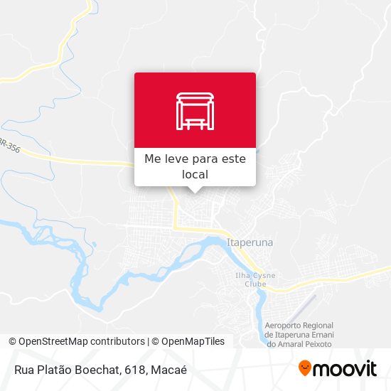 Rua Platão Boechat, 618 mapa