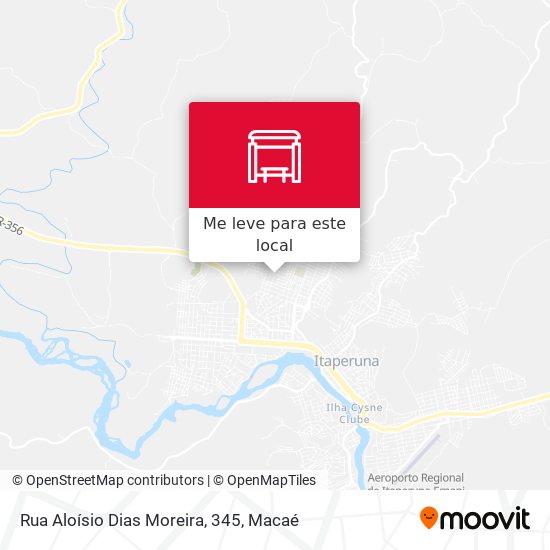 Rua Aloísio Dias Moreira, 345 mapa