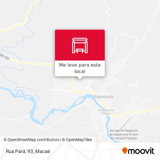 Rua Pará, 93 mapa